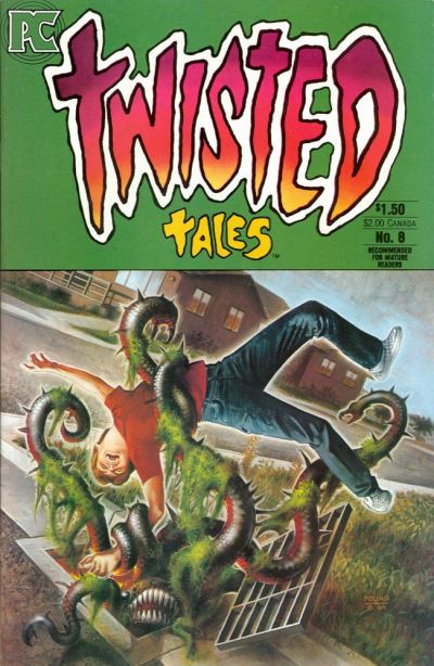 Cover for Twisted Tales (Pacific Comics, 1982 series) #8
