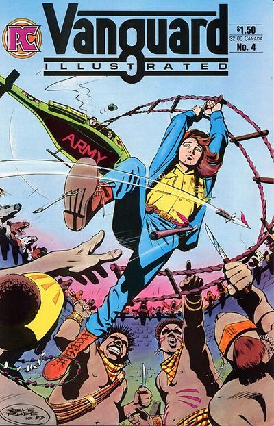 Cover for Vanguard Illustrated (Pacific Comics, 1983 series) #4