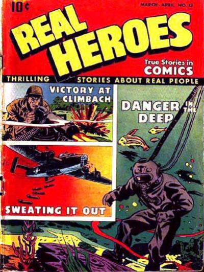Cover for Real Heroes (Parents' Magazine Press, 1941 series) #13