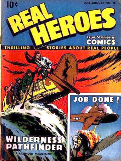 Cover for Real Heroes (Parents' Magazine Press, 1941 series) #15
