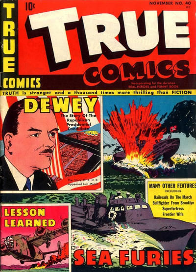 Cover for True Comics (Parents' Magazine Press, 1941 series) #40