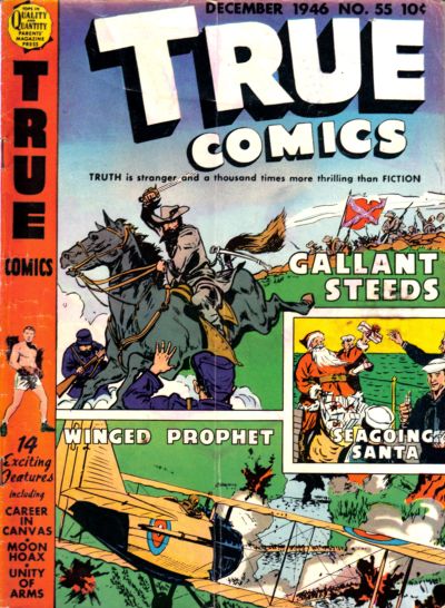 Cover for True Comics (Parents' Magazine Press, 1941 series) #55