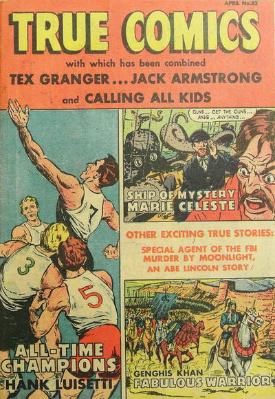 Cover for True Comics (Parents' Magazine Press, 1941 series) #82