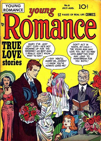 Cover for Young Romance (Prize, 1947 series) #v1#6 (6)