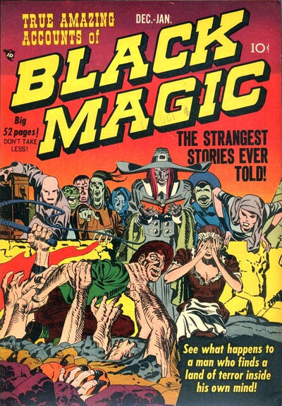 Cover for Black Magic (Prize, 1950 series) #v1#2 [2]