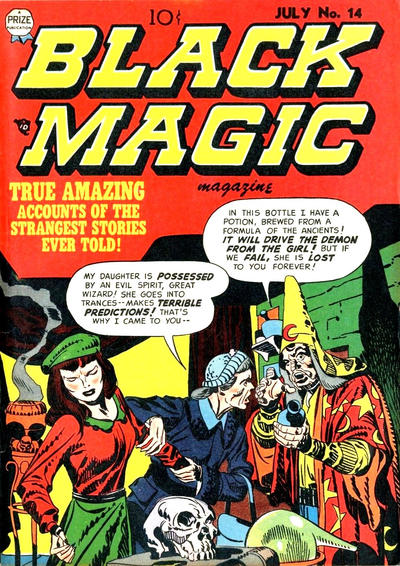 Cover for Black Magic (Prize, 1950 series) #v2#8 (14)