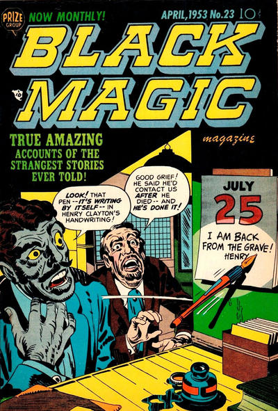 Cover for Black Magic (Prize, 1950 series) #v3#5 (23)