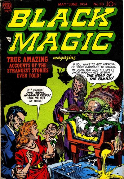 Cover for Black Magic (Prize, 1950 series) #v4#6 (30)