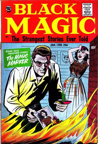 Cover for Black Magic (Prize, 1950 series) #v7#6 [45]