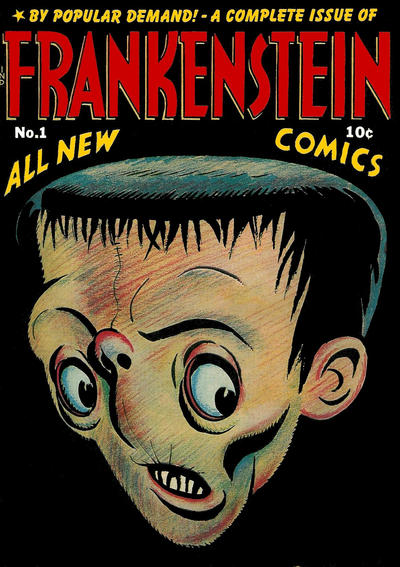 Cover for Frankenstein (Prize, 1945 series) #1