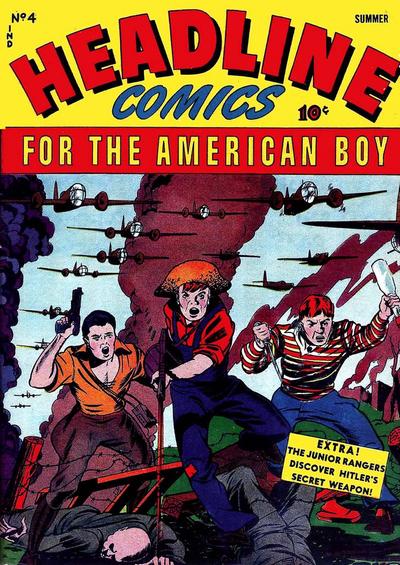 Cover for Headline Comics (Prize, 1943 series) #v1#4 (4)