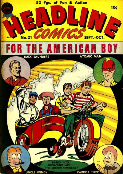 Cover for Headline Comics (Prize, 1943 series) #v2#9 (21)