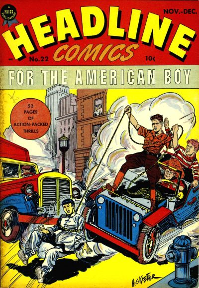 Cover for Headline Comics (Prize, 1943 series) #v2#10 (22)