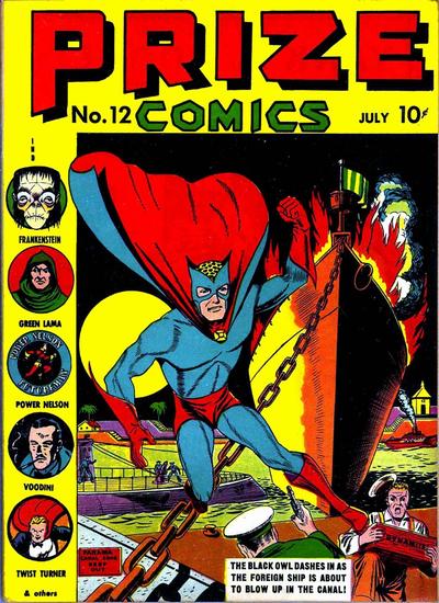 Cover for Prize Comics (Prize, 1940 series) #v1#12 (12)