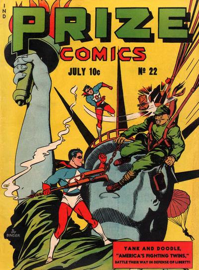Cover for Prize Comics (Prize, 1940 series) #v2#10 (22)