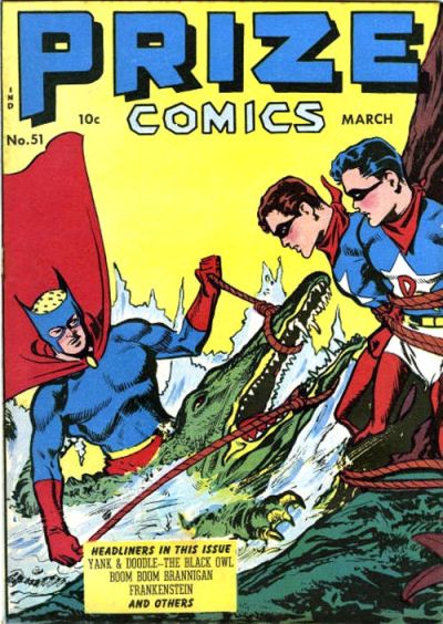 Cover for Prize Comics (Prize, 1940 series) #v5#3 (51)