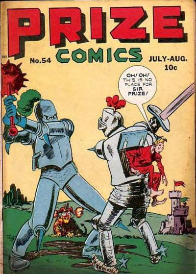 Cover for Prize Comics (Prize, 1940 series) #v5#6 (54)