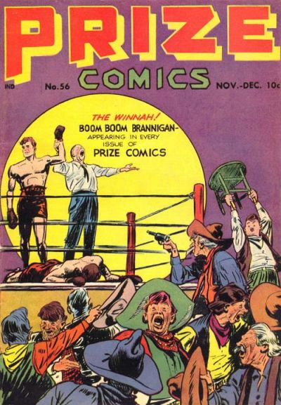 Cover for Prize Comics (Prize, 1940 series) #v5#8 (56)