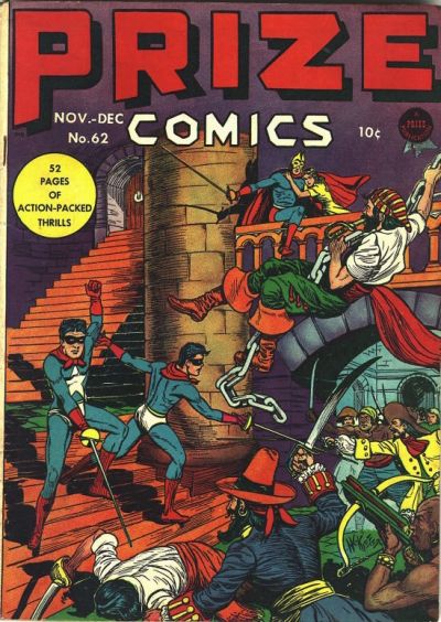 Cover for Prize Comics (Prize, 1940 series) #v6#2 (62)