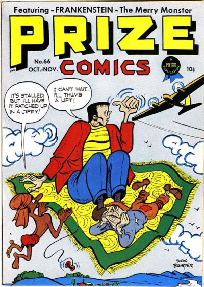 Cover for Prize Comics (Prize, 1940 series) #v6#6 (66)
