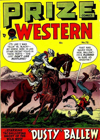 Cover for Prize Comics Western (Prize, 1948 series) #v7#3 (70)