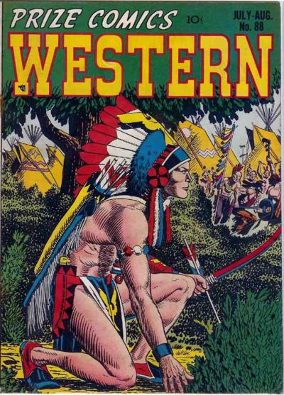 Cover for Prize Comics Western (Prize, 1948 series) #v10#3 (88)