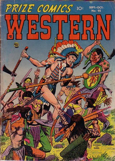Cover for Prize Comics Western (Prize, 1948 series) #v11#4 (95)
