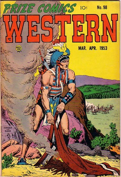Cover for Prize Comics Western (Prize, 1948 series) #v12#1 (98)