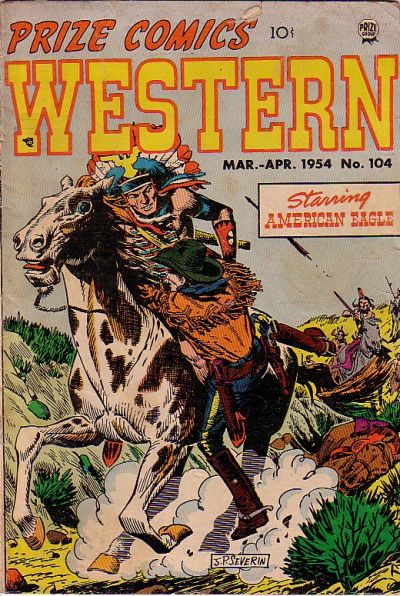 Cover for Prize Comics Western (Prize, 1948 series) #v13#1 (104)