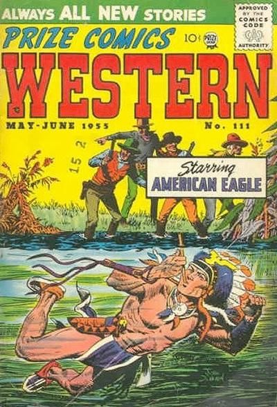 Cover for Prize Comics Western (Prize, 1948 series) #v14#2 (111)