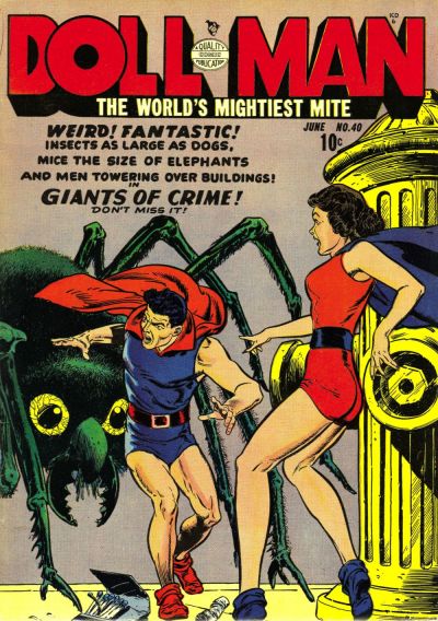 Cover for Doll Man (Quality Comics, 1941 series) #40