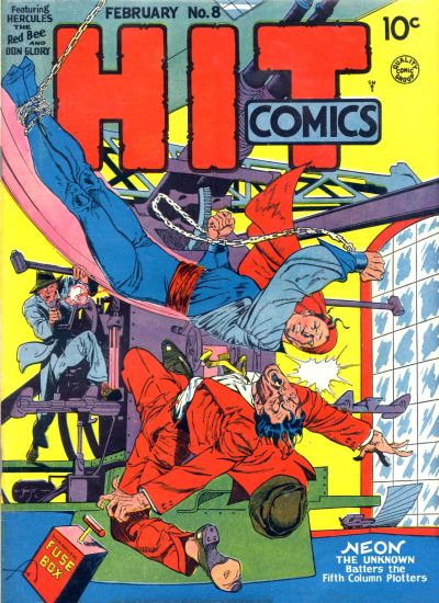 Cover for Hit Comics (Quality Comics, 1940 series) #8