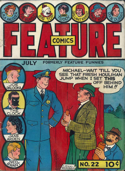Cover for Feature Comics (Quality Comics, 1939 series) #22