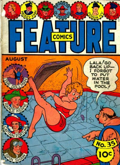 Cover for Feature Comics (Quality Comics, 1939 series) #35