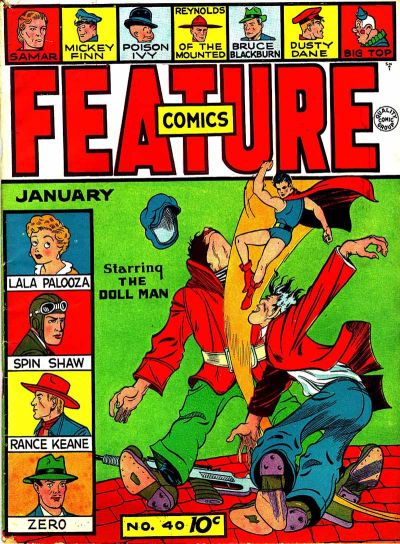 Cover for Feature Comics (Quality Comics, 1939 series) #40
