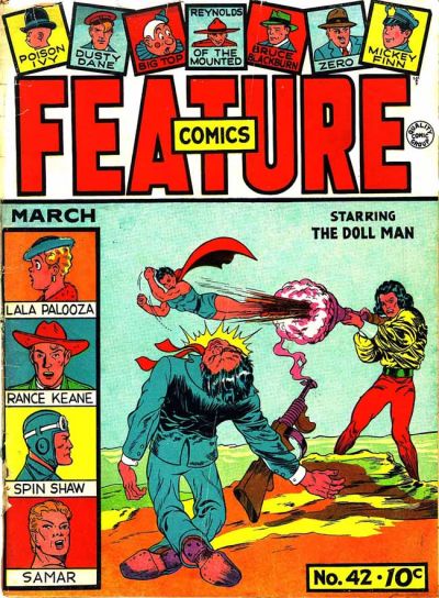 Cover for Feature Comics (Quality Comics, 1939 series) #42