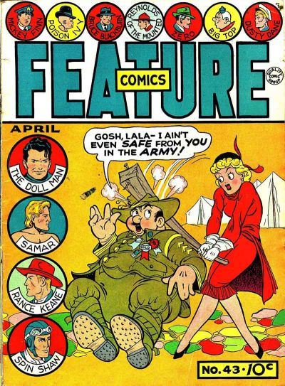 Cover for Feature Comics (Quality Comics, 1939 series) #43