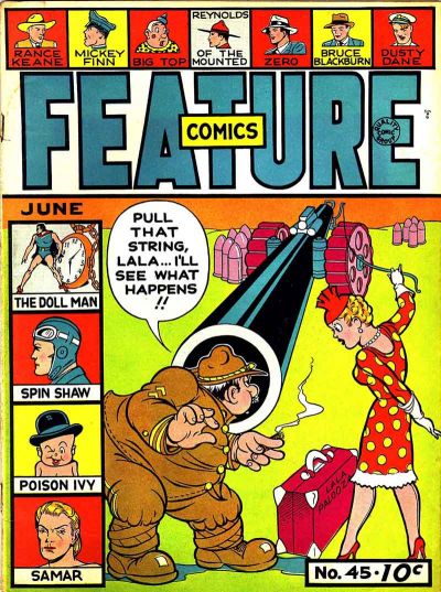 Cover for Feature Comics (Quality Comics, 1939 series) #45