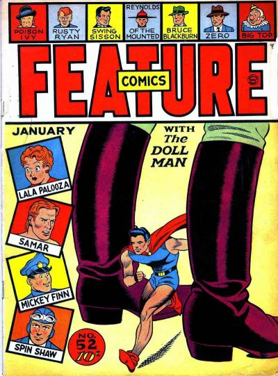 Cover for Feature Comics (Quality Comics, 1939 series) #52