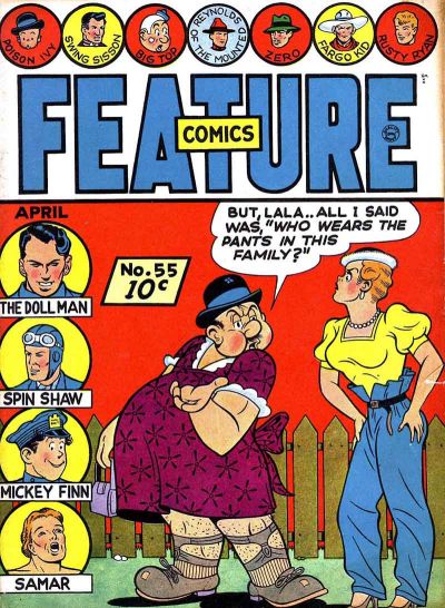 Cover for Feature Comics (Quality Comics, 1939 series) #55