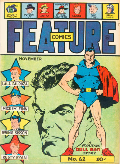Cover for Feature Comics (Quality Comics, 1939 series) #62