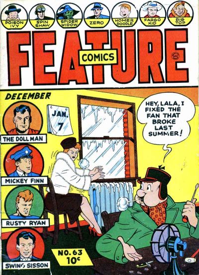 Cover for Feature Comics (Quality Comics, 1939 series) #63