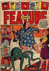 Cover for Feature Comics (Quality Comics, 1939 series) #71
