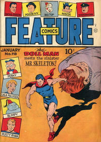 Cover for Feature Comics (Quality Comics, 1939 series) #118