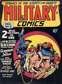 Cover Thumbnail for Military Comics (Quality Comics, 1941 series) #5