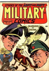 Cover for Military Comics (Quality Comics, 1941 series) #16