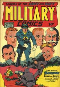 Cover for Military Comics (Quality Comics, 1941 series) #25