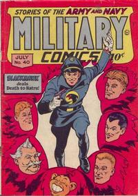 Cover Thumbnail for Military Comics (Quality Comics, 1941 series) #40