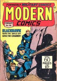 Cover Thumbnail for Modern Comics (Quality Comics, 1945 series) #58