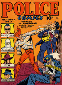 Cover Thumbnail for Police Comics (Quality Comics, 1941 series) #3